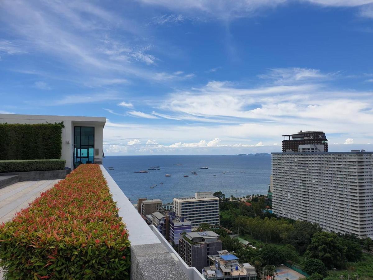 Base Central Pattaya Long Balcony King-Bed With Infinity Pool & Free Netflix! 外观 照片