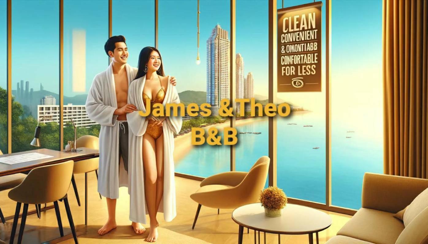 Base Central Pattaya Long Balcony King-Bed With Infinity Pool & Free Netflix! 外观 照片